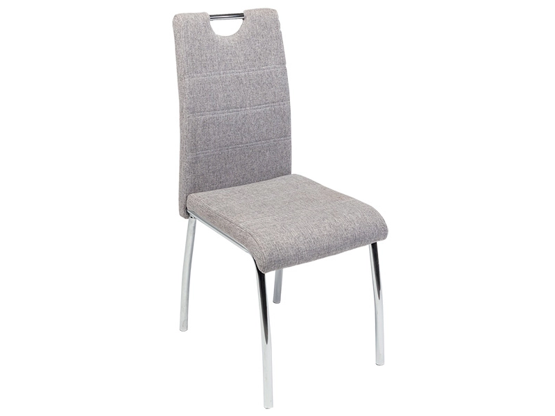 Stuhl ARIMA Stoff grau