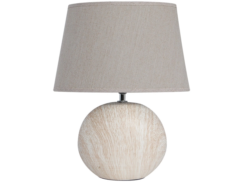 Lampe à poser LED ESTER 31cm 40W bois