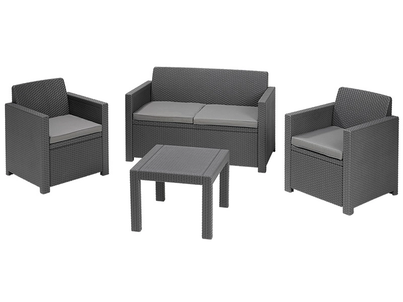 Garten-Set KETER ALABAMA Polypropylen grafit