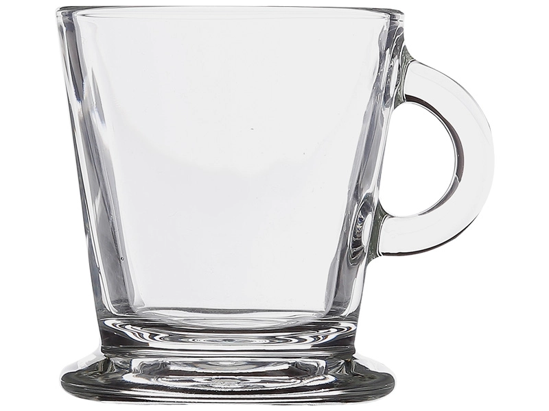 Tasse à expresso KREA 8cl verre transparent 1 pièce