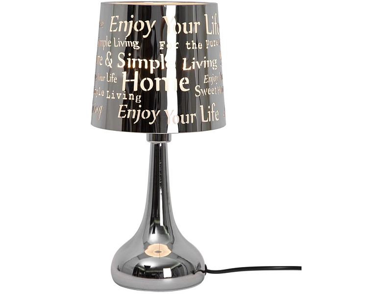 Lampe à poser LED GARY 34cm 40W argenté