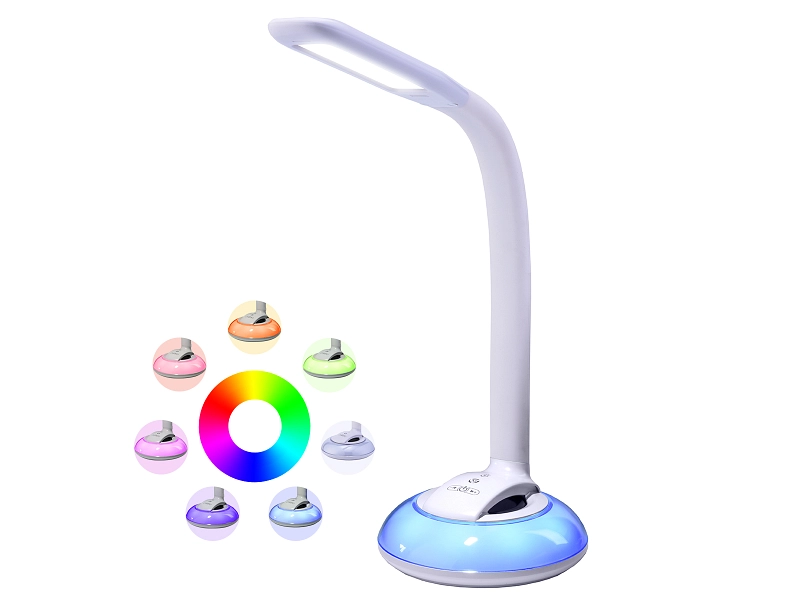Lampe de bureau LED MUSIC bluetooth 57cm 5W blanc