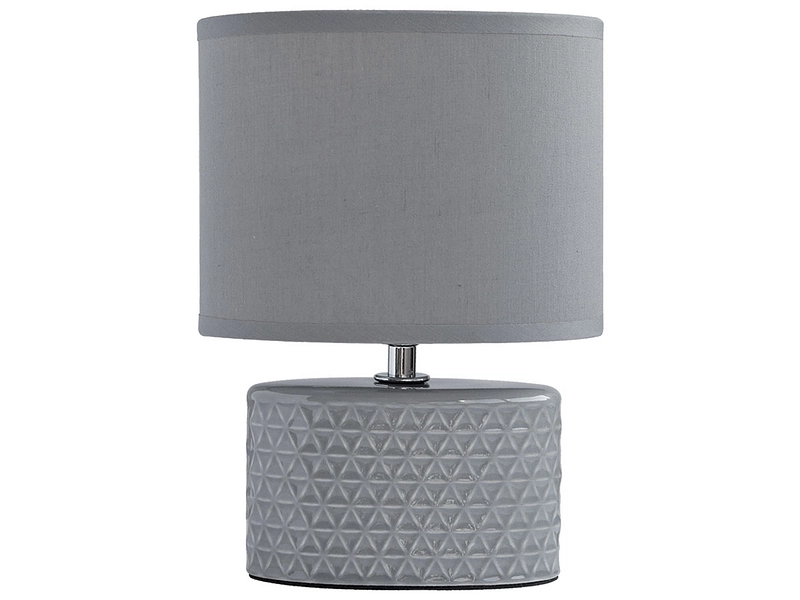 Lampe à poser BELLA 23cm 40W gris