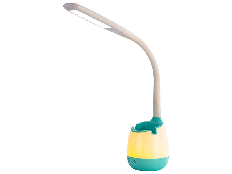 Lampe de bureau LED CLEO 40cm 8W vert