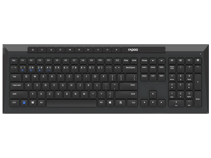 RAPOO Tastatur und Maus-Set 8210M