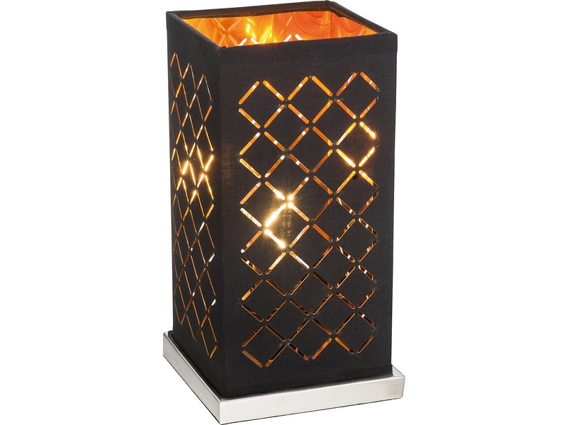 Lampe à poser LED DORO 25cm noir anthracite