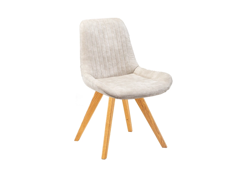 Stuhl AROSA Stoff taupe Drehsitz