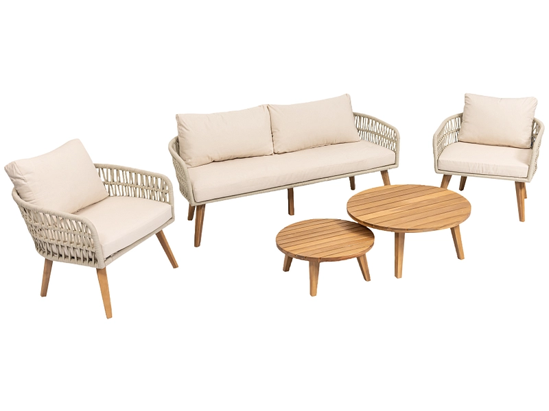 Garten-Set SERENA Massives Holz holz