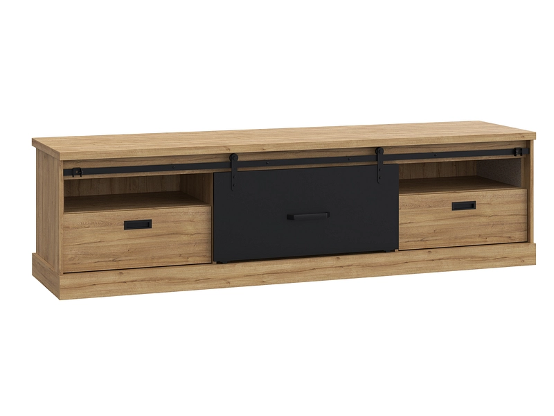 TV-Möbel KASZIMIRO 203.1cm eiche