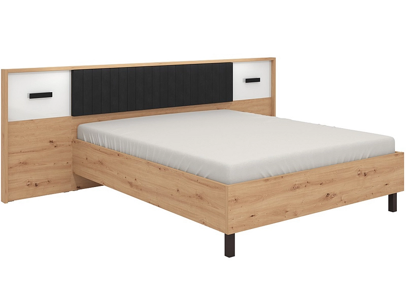 Bett PALMS 160x200cm artisan eiche