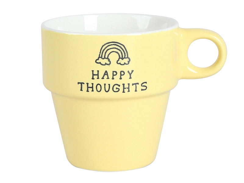 Tasse JACO 22cl Keramik gelb 1 Stück