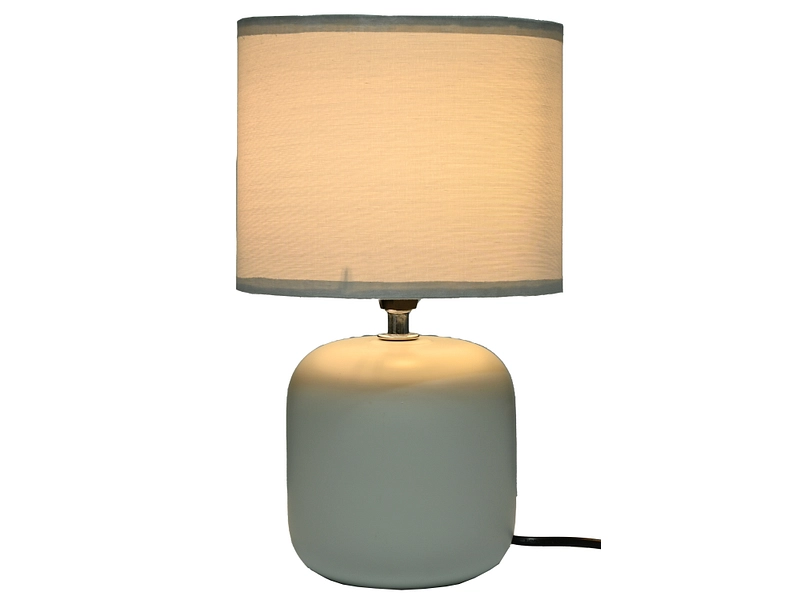 Lampe à poser RONAN 31cm 40W gris clair