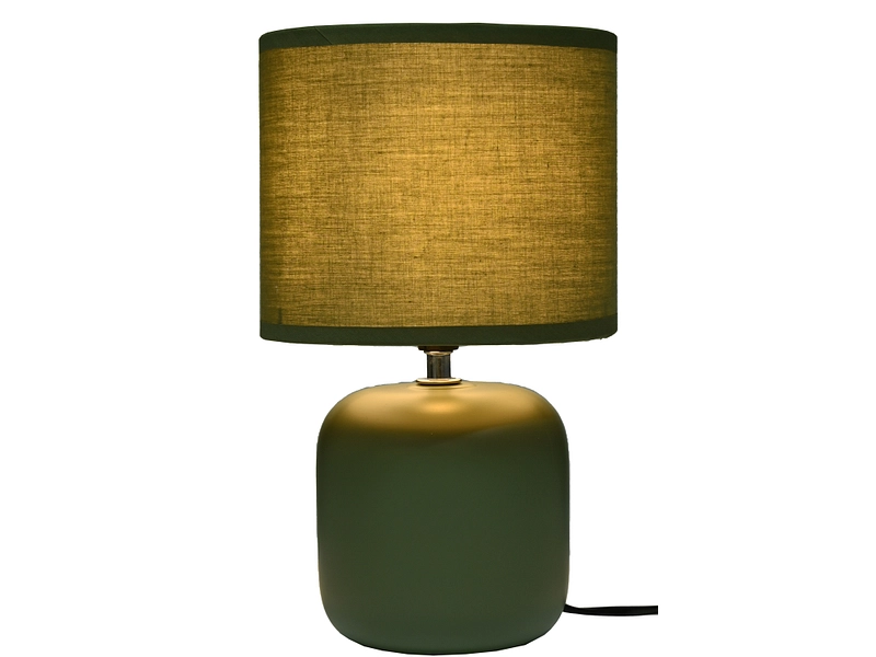 Lampe à poser RONAN 31cm 40W vert
