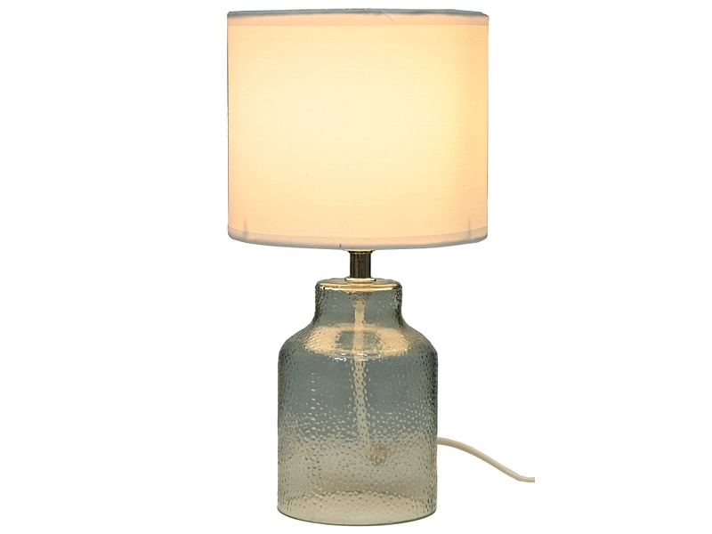 Lampe à poser MALVINA 31cm 40W blanc