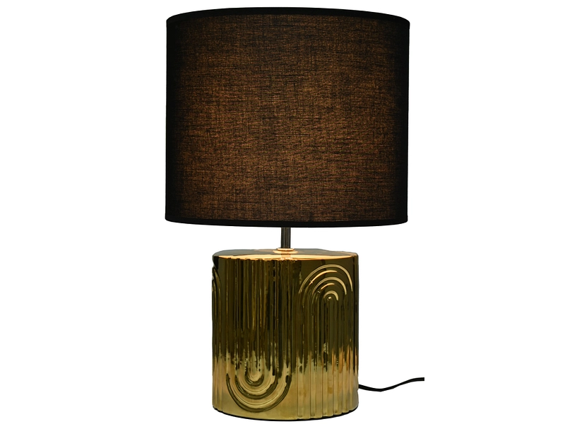 Lampe à poser STERENN 50.5cm 40W doré