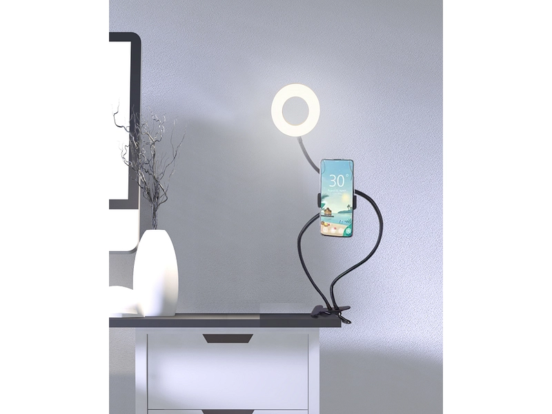 Lampe de bureau SELFIE 65cm 3W noir