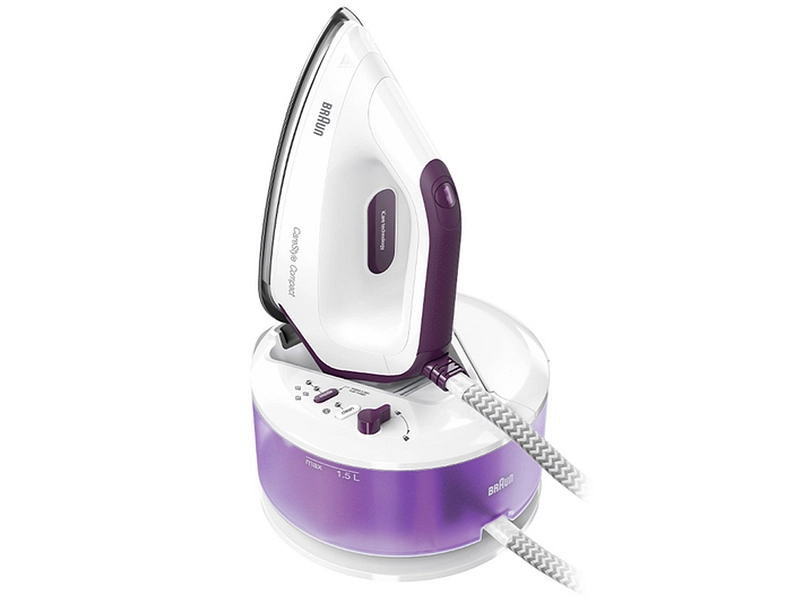 BRAUN Dampfbügelstation IS2144.VI 1.5L, Bar