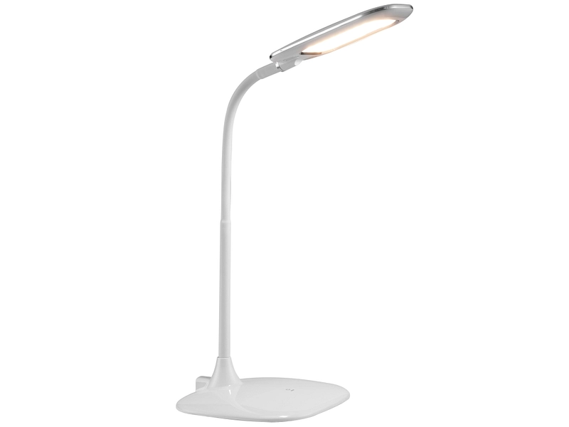 Lampe de bureau LED JAMES 28cm 5W blanc
