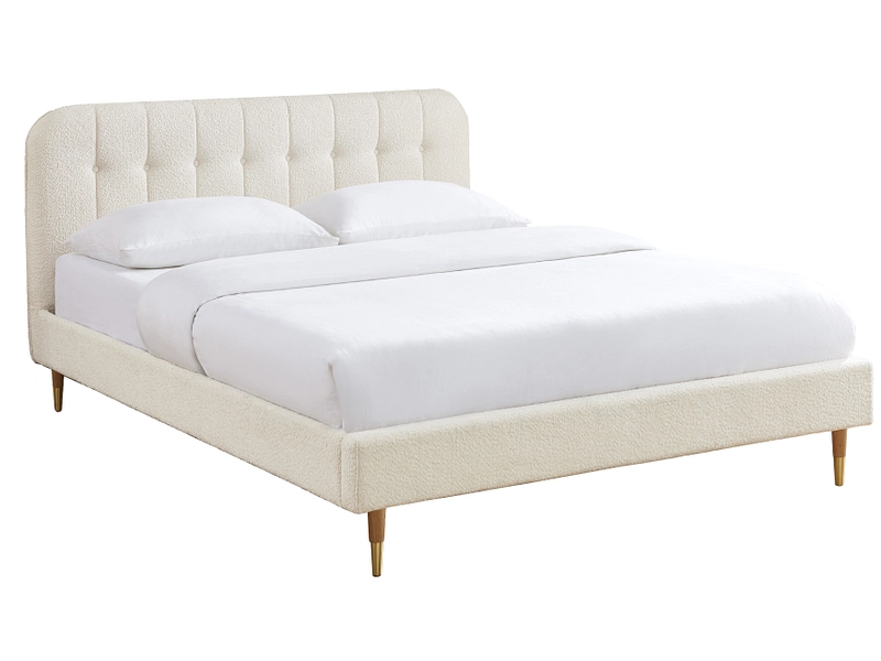 Bett SANTOS beige 160x200cm