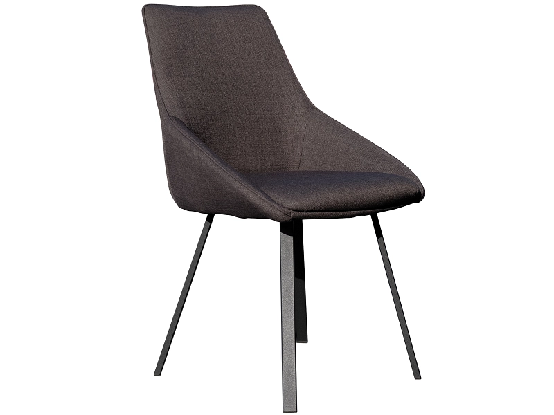 Stuhl BAXTER Schaum grau