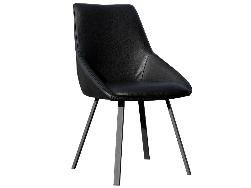 Stuhl BAXTER Schaum schwarz