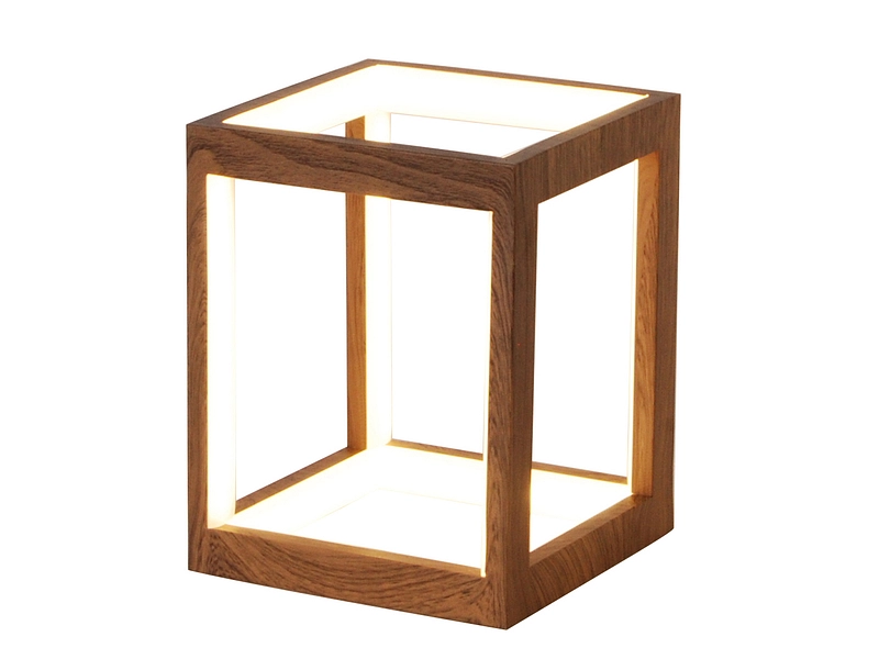 Lampe de table LED ROYAL WOOD 17.5cm 12W bois