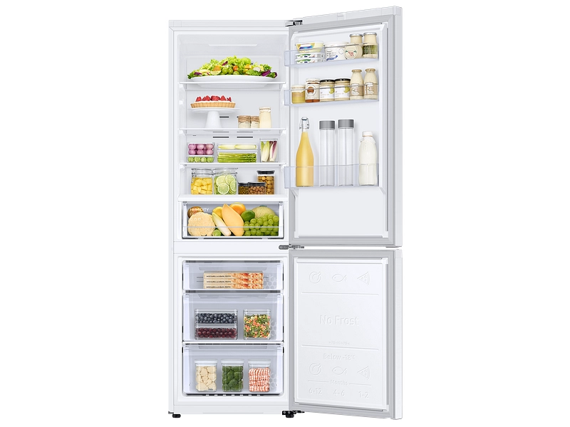 SAMSUNG Kühl-Gefrierschrank-Kombi RB34C600DWW/WS 344L No Frost+