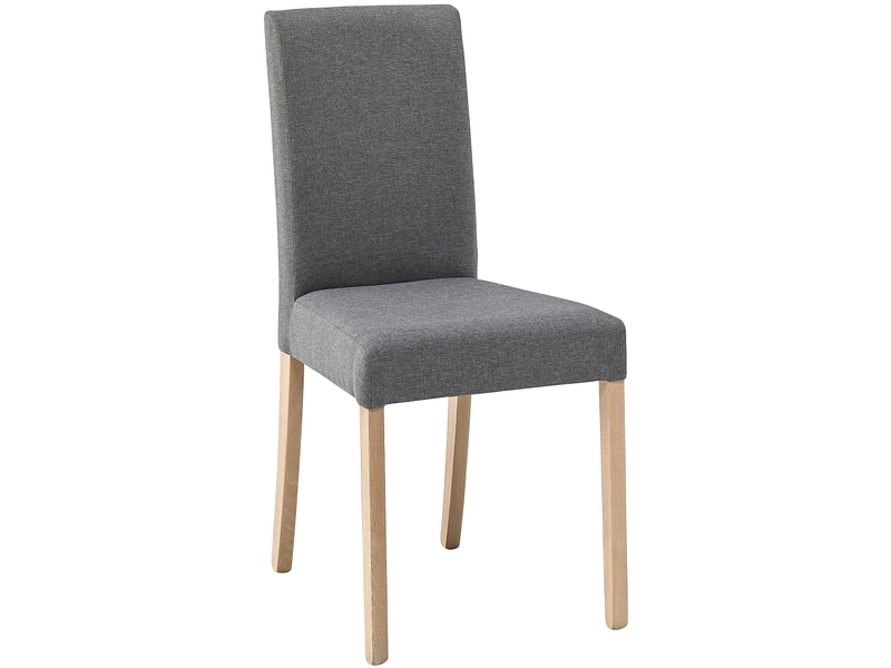 Stuhl LANA Stoff dunkelgrau
