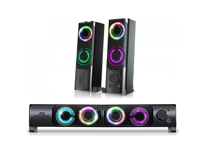 PC-Lautsprecher Soundphonic 2.0 RGB