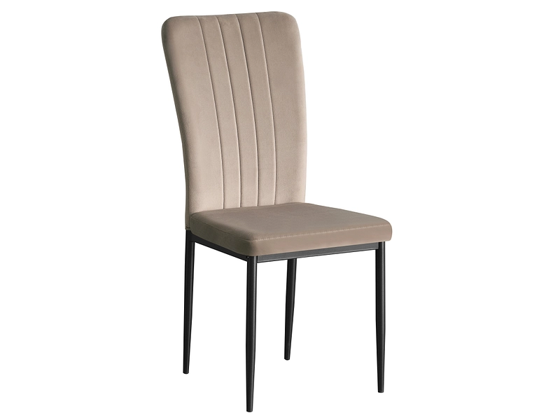 Stuhl PONY Samt taupe