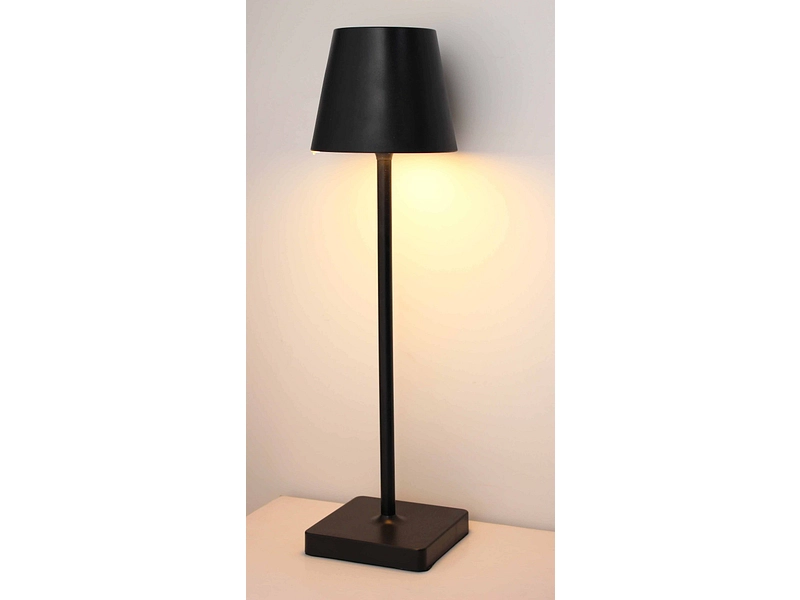 Lampe rechargeable USB LED ALVINA 38cm 2W noir