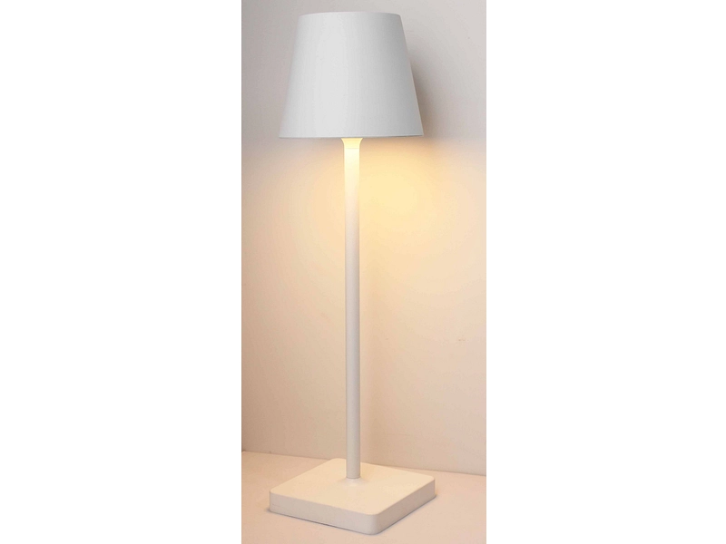 Lampe rechargeable USB LED ALVINA 38cm 2W blanc