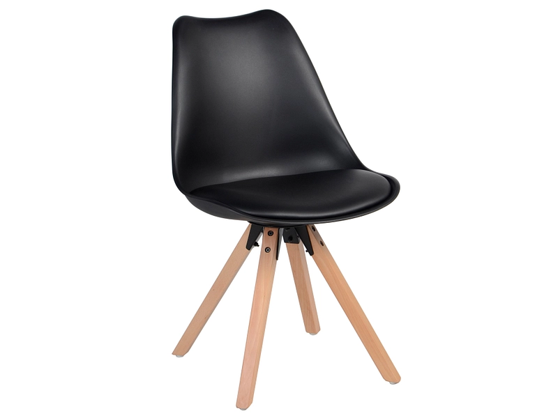 Stuhl FOXTROT Synthetisches Leder schwarz