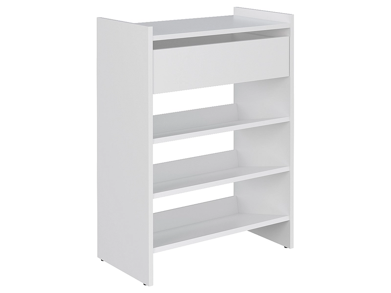 Schuhmöbel LONDON 9 Paar Schuhe weiss