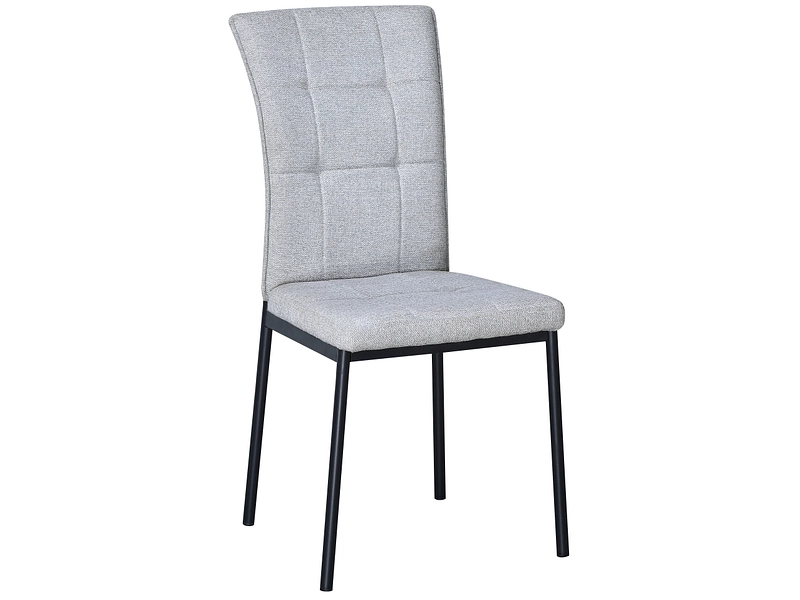 Stuhl GREGO Stoff grau