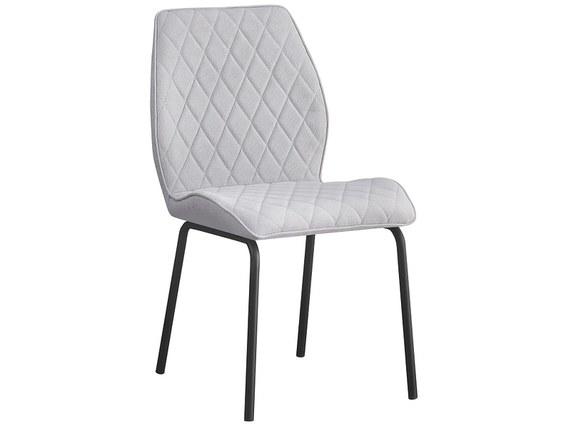 Stuhl BASIC Stoff grau