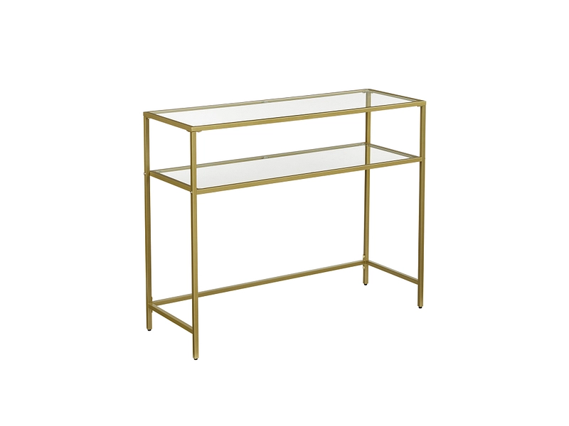 SONGMICS Konsole CRYSTAL Gold