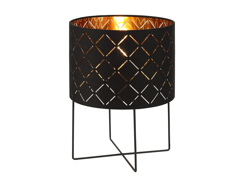 Lampe à poser CARLA 32cm noir