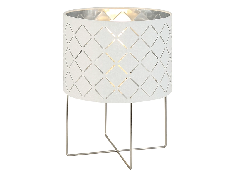 Lampe à poser CARLA 32cm gris