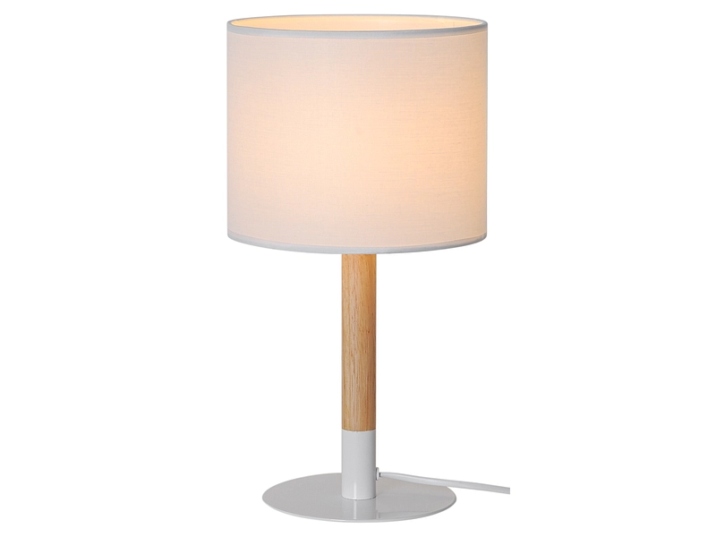 Lampe à poser KEMZA 35cm blanc