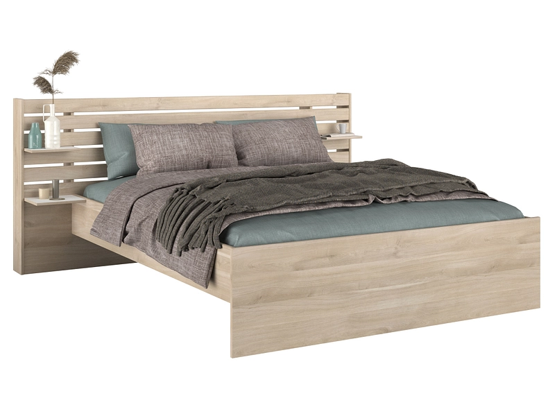 Bett ESCALE 180x200cm eiche