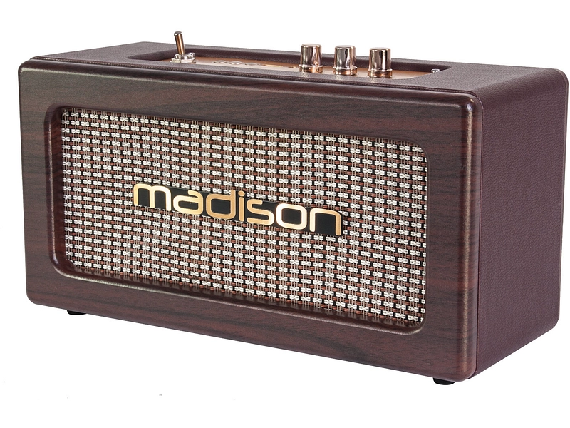 MADISON Lautsprecher FREESOUND-VINTAGE-WD bluetooth