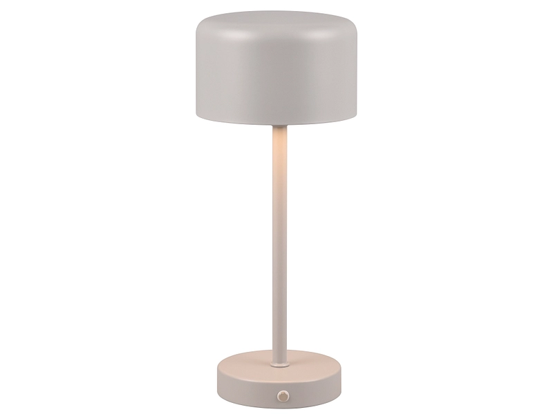 Lampe rechargeable USB LED JEFF intensité variable 30cm 1.5W gris