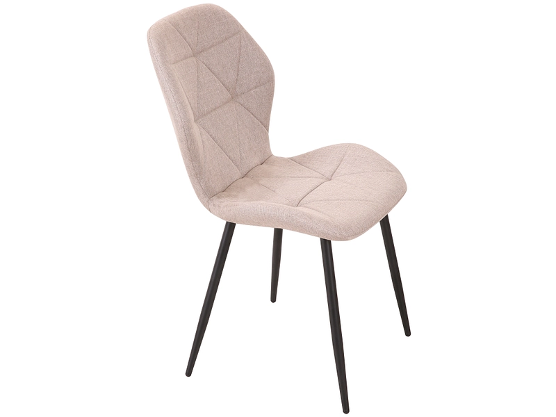 Stuhl LUNA Stoff taupe