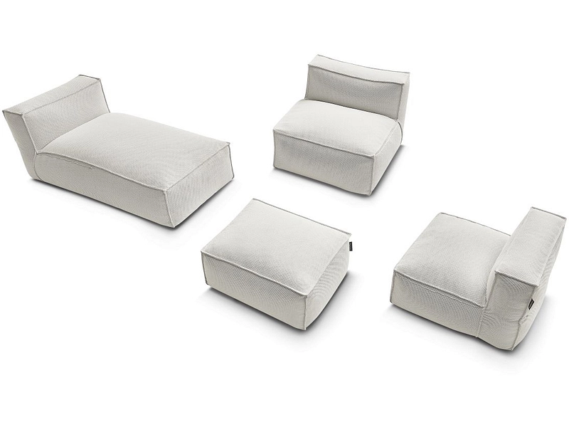 Garten-Set BOBOCHIC BIARRITZ Stoff chiniert beige