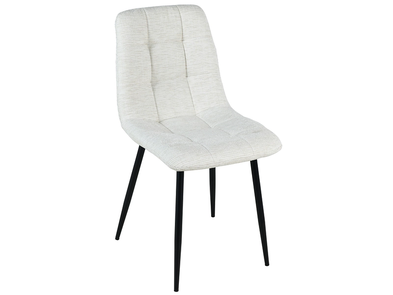 Stuhl MODO Stoff cremefarben