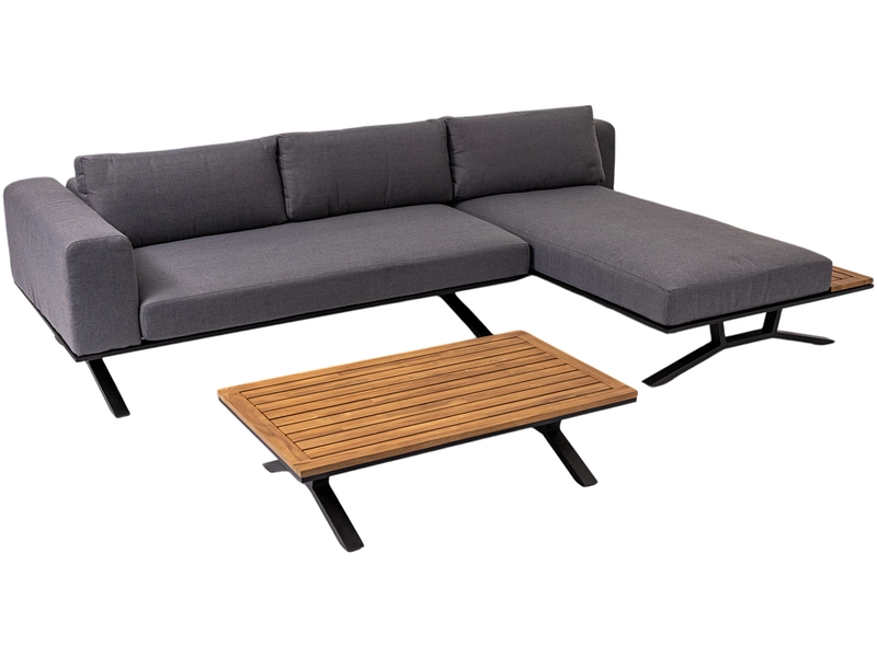 Garten-Set TULUM Aluminium anthrazit