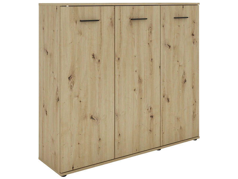 Schuhmöbel MALIBU 36 Paar Schuhe 3 Türen artisan eiche