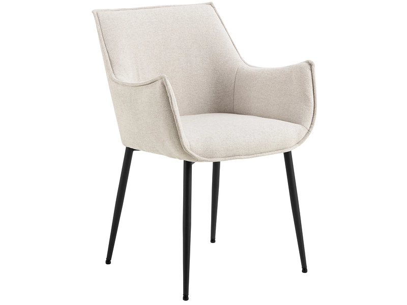 Stuhl BONITA Stoff beige