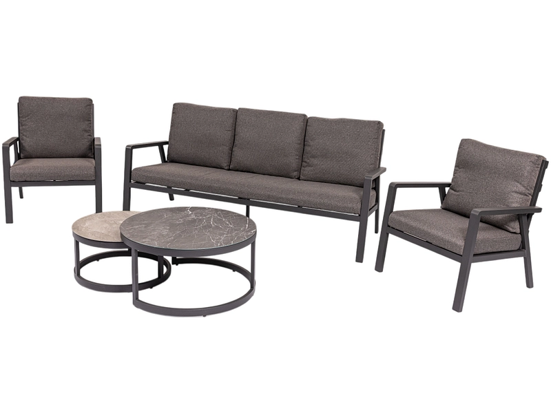 Garten-Set PALAWAN Aluminium anthrazit